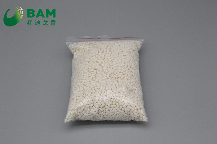 100% Biodegradable Plastic Pbat Blended with PLA Ecovio Polymer Modified Resin Granulate Pellets