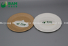 Fully Biodegradable Dividing Compostable Sugarcane Plant Fiber Bakery Takeaway Food Package Round Plate for Cake
