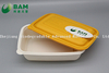 Food Grade Fully 100% Biodegradable Compostable Sugarcane Plant Fiber Takeaway Food Containers for Camping