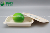 Fully Biodegradable Food Grade Disposable Compostable Sugarcane Plant Fiber Takeaway Food Packaging Containers for Salad